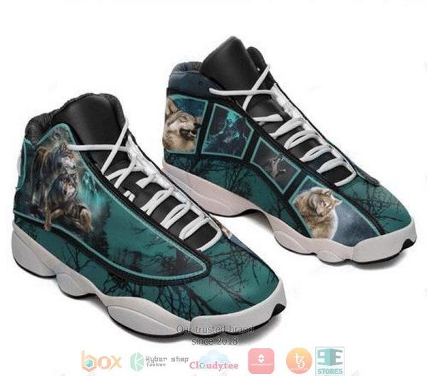 3D Every Wolf Air Jordan 13 Sneaker Shoes Wolf Air Jordan 13 Shoes