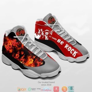 Acdc Rock Band Air Jordan 13 Sneaker Shoes 2 AcDc Band Air Jordan 13 Shoes
