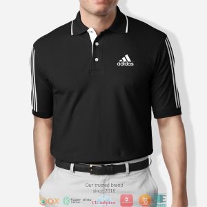 Adida Black Polo Shirt Adidas Polo Shirts