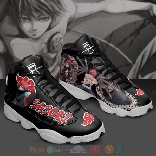 Akatsuki Sasori Naruto Anime Air Jordan 13 Shoes Naruto Shippuden Air Jordan 13 Shoes