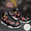 Akt Deidara Sneakers Custom Anime Air Jordan 13 Shoes Naruto Shippuden Air Jordan 13 Shoes
