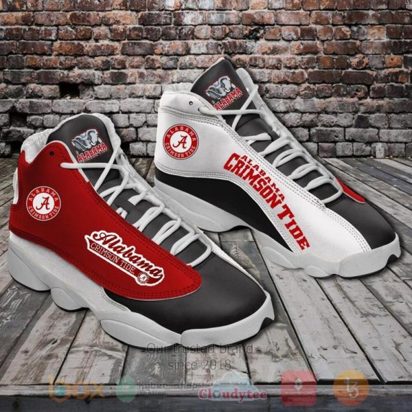 Alabama Crimson Tide Ncaa Black Red Air Jordan 13 Shoes Alabama Crimson Tide Air Jordan 13 Shoes