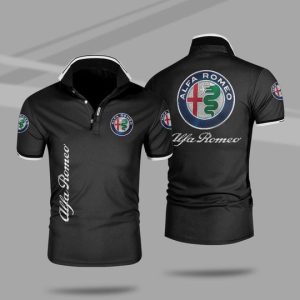 Alfa Romeo 3D Polo Shirt Alfa Romeo Polo Shirts