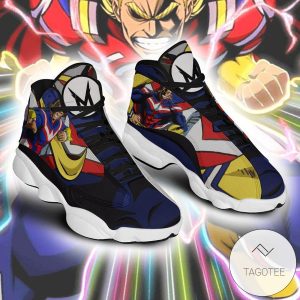 All Might Hero Sneakers Custom Anime My Hero Academia Air Jordan 13 Shoes My Hero Academia Air Jordan 13 Shoes