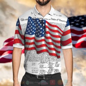 American Flag Happy 4Th Of July Polo Shirt 4Th Of July Polo Shirts