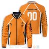 Anime Karasuno Libero Personalized Bomber Jacket Haikyuu Bomber Jacket