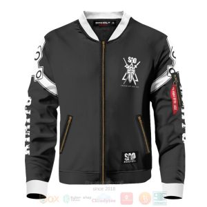 Anime Kazuto Kirigaya Bomber Jacket Sword Art Bomber Jacket