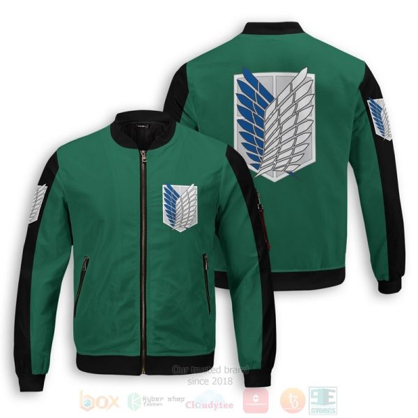 Anime Scouting Legion Bomber Jacket Attack On Titan Bomber Jacket