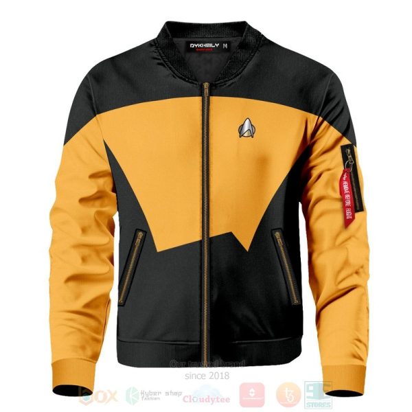 Anime Starfleet Operations Division Bomber Jacket Starfleet Command Division Bomber Jacket