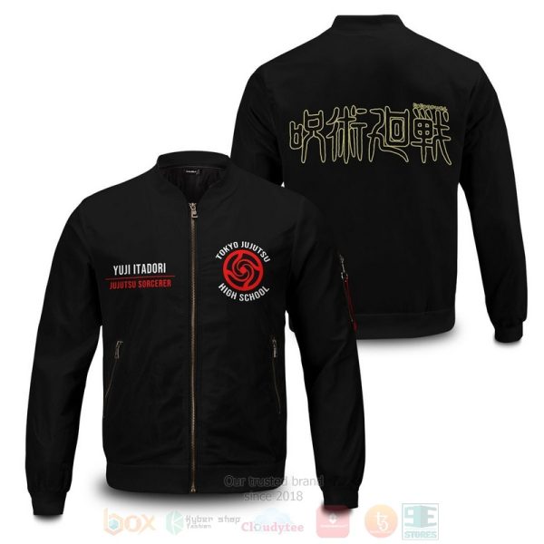 Anime Tokyo Jujutsu High Personalized Bomber Jacket Jujutsu Kaisen Bomber Jacket