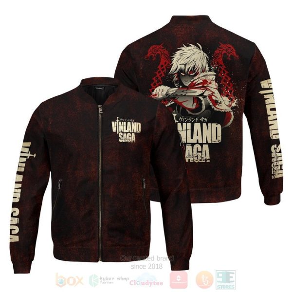 Anime Vinland Saga Bomber Jacket Anime Bomber Jacket