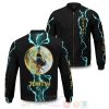 Anime Zenitsu Moonfall Bomber Jacket Demon Slayer Kimetsu no Yaiba Bomber Jacket