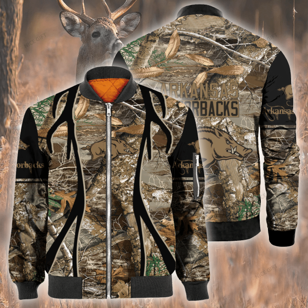 Arkansas Razorbacks Hunting Bomber Jacket Arkansas Razorbacks Bomber Jacket