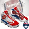 Arsenal Fc Ver 1 Air Jordan 13 Sneaker Arsenal FC Air Jordan 13 Shoes