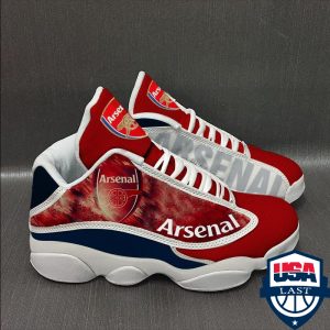Arsenal Fc Ver 3 Air Jordan 13 Sneaker Arsenal FC Air Jordan 13 Shoes