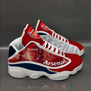 Arsenal Football Team Air Jordan 13 Shoes Arsenal FC Air Jordan 13 Shoes