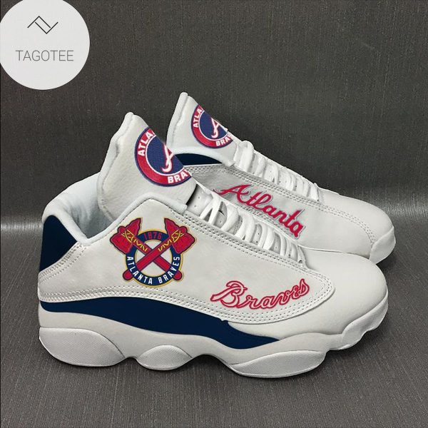 Atlanta Braves Sneakers Air Jordan 13 Shoes Atlanta Braves Air Jordan 13 Shoes