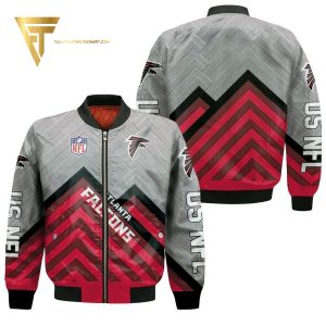 Atlanta Falcons Football Team Full Printing Bomber Jacket Atlanta Falcons Bomber Jacket