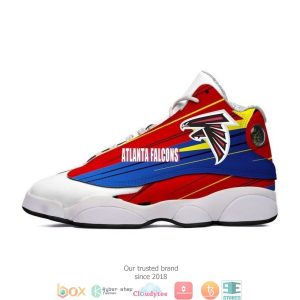 Atlanta Falcons Nfl Colorful Air Jordan 13 Sneaker Shoes Atlanta Falcons Air Jordan 13 Shoes