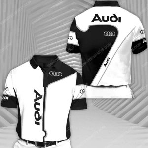 Audi Sports Car Racing All Over Print Polo Shirt Audi Polo Shirts