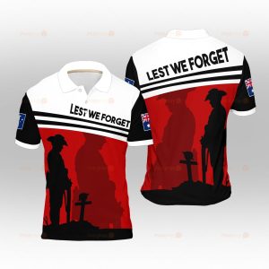 Australia Veteran Lest We Forget Polo Shirt Veteran Polo Shirts
