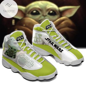 Baby Yoda From Star Wars Sneakers Air Jordan 13 Shoes Baby Yoda Air Jordan 13 Shoes