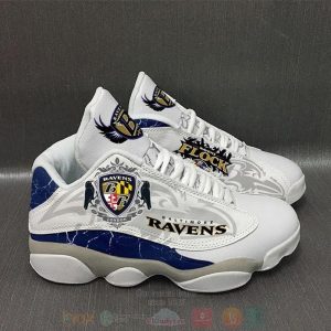 Baltimore Ravens Nfl Football Team Air Jordan 13 Shoes 3 Baltimore Ravens Air Jordan 13 Shoes