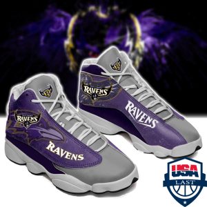 Baltimore Ravens Nfl Ver 1 Air Jordan 13 Sneaker Baltimore Ravens Air Jordan 13 Shoes