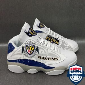 Baltimore Ravens Nfl Ver 2 Air Jordan 13 Sneaker Baltimore Ravens Air Jordan 13 Shoes