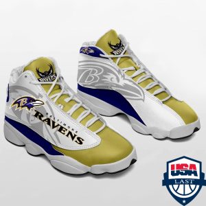 Baltimore Ravens Nfl Ver 3 Air Jordan 13 Sneaker Baltimore Ravens Air Jordan 13 Shoes