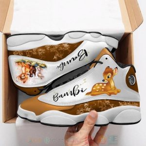 Bambi Disney Cartoon Air Jordan 13 Shoes Disney Characters Air Jordan 13 Shoes