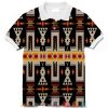 Black Tribe Design Native American Polo Shirt Native American Polo Shirts