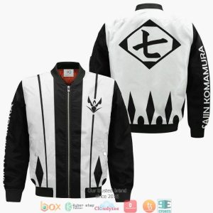 Bleach Sajin Komamura Seventh Division Anime 3D Bomber Jacket Bleach Bomber Jacket