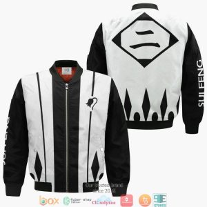 Bleach Sui Feng 2Nd Division Anime 3D Bomber Jacket Bleach Bomber Jacket