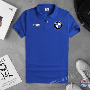 Bmw Blue 3D Polo Shirt Bmw Polo Shirts