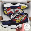 Bnha All Might Sneakers Custom Anime My Hero Academia Air Jordan 13 Shoes Gift Idea My Hero Academia Air Jordan 13 Shoes