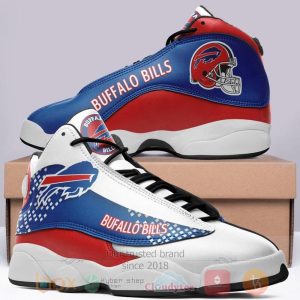 Buffalo Bills Nfl White Red Blue Air Jordan 13 Shoes Buffalo Bills Air Jordan 13 Shoes