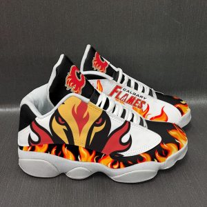 Calgary Flames Nhl Air Jordan 13 Sneaker Calgary Flames Air Jordan 13 Shoes