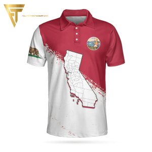 California Full Printing Polo Shirt