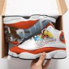 California Love Vintage All Over Printed Air Jordan 13 Sneakers California Air Jordan 13 Shoes