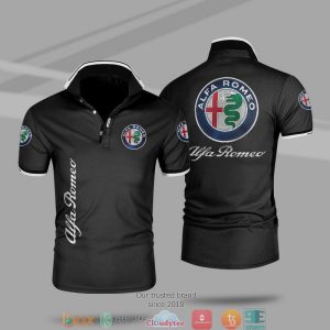 Car Motor Alfa Romeo Polo Shirt Alfa Romeo Polo Shirts