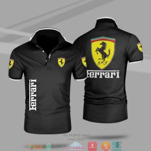 Car Motor Ferrari Polo Shirt Ferrari Polo Shirts