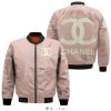 Chanel Luxury Fashion 3D Bomber Jacket