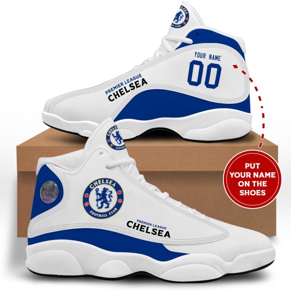 Chelsea Air Jordan 13 Custom Name Shoes Chelsea FC Air Jordan 13 Shoes