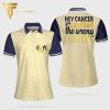 Childhood Cancer Picked The Wrong Kid Childhood Cancer Awareness Full Printing Polo Shirt