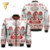 Christmas Gnomes San Francisco 49Ers Full Printing Bomber Jacket San Francisco 49Ers Bomber Jacket