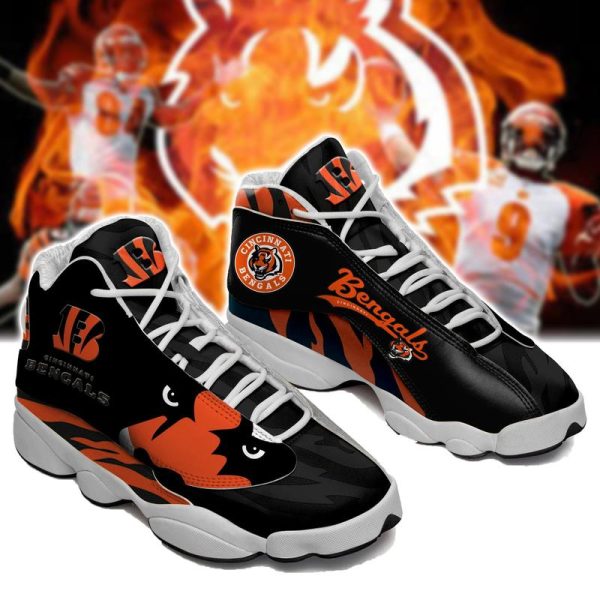 Cincinnati Bengals Nfl Air Jordan 13 Sneaker Cincinnati Bengals Air Jordan 13 Shoes