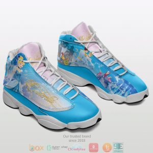 Cinderella Disney Air Jordan 13 Sneaker Shoes Disney Characters Air Jordan 13 Shoes