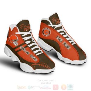 Cleveland Browns Nfl Air Jordan 13 Shoes 3 Cleveland Browns Air Jordan 13 Shoes