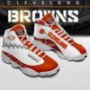 Cleveland Browns Nfl Ver 3 Air Jordan 13 Sneaker Cleveland Browns Air Jordan 13 Shoes